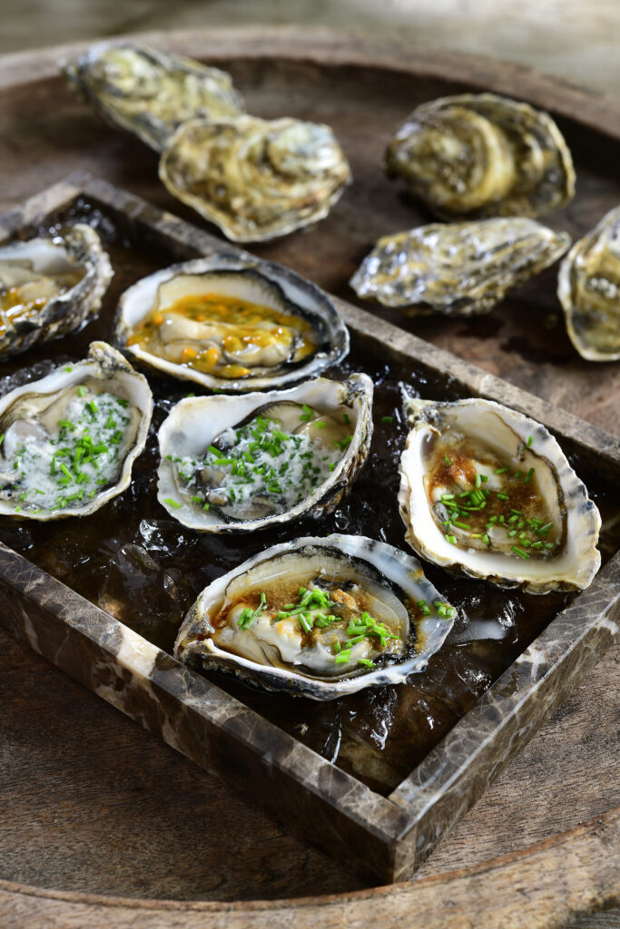Oesters op drie wijzen